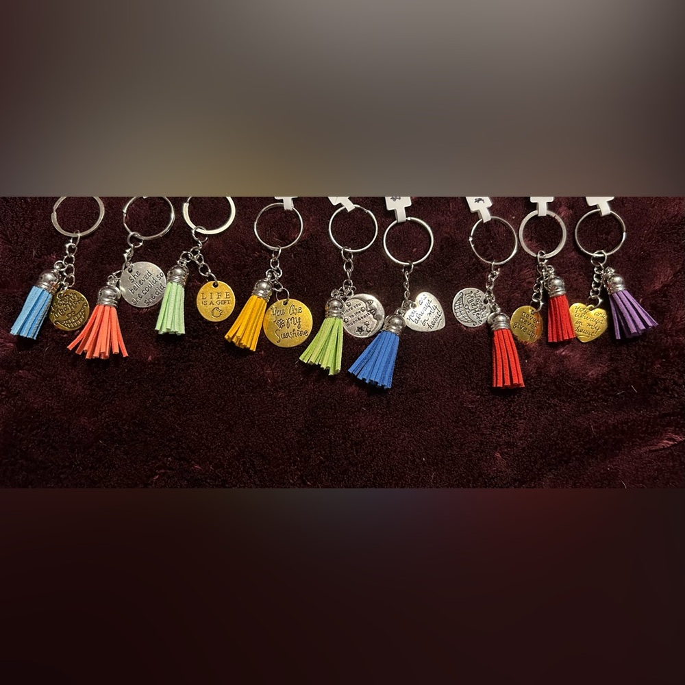 Keychains. Multiple styles